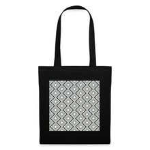 Lade das Bild in den Galerie-Viewer, Stoffbeutel - Design SQUARE - Schwarz