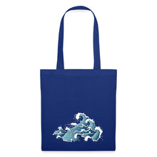 Lade das Bild in den Galerie-Viewer, Stoffbeutel - Design TIDE - Royalblau