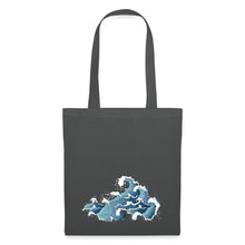 Lade das Bild in den Galerie-Viewer, Stoffbeutel - Design TIDE - Graphite