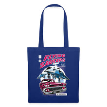 Lade das Bild in den Galerie-Viewer, Stoffbeutel Flying Saucers - Royalblau