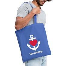 Lade das Bild in den Galerie-Viewer, Stoffbeutel: Hamburg - Hellblau
