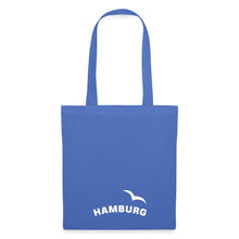 Lade das Bild in den Galerie-Viewer, Stoffbeutel: Hamburg mit Möwe - Hellblau