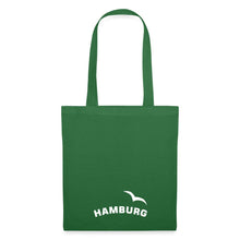 Lade das Bild in den Galerie-Viewer, Stoffbeutel: Hamburg mit Möwe - Fichte