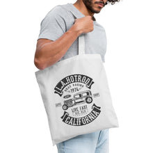 Lade das Bild in den Galerie-Viewer, Stoffbeutel L.A. HOTROD CALIFORNIA - Weiß