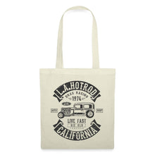 Lade das Bild in den Galerie-Viewer, Stoffbeutel L.A. HOTROD CALIFORNIA - Natur