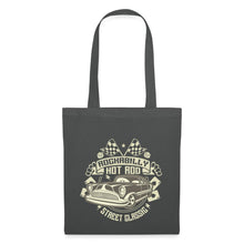 Lade das Bild in den Galerie-Viewer, Stoffbeutel Rockabilly Hot Rod - Graphite