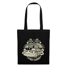 Lade das Bild in den Galerie-Viewer, Stoffbeutel Rockabilly Hot Rod - Schwarz