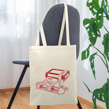 Lade das Bild in den Galerie-Viewer, Stoffbeutel Spielkonsole - Natur