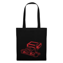 Lade das Bild in den Galerie-Viewer, Stoffbeutel Spielkonsole - Schwarz