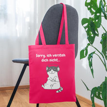 Lade das Bild in den Galerie-Viewer, Stoffbeutel mit Katze und Spruch - Azalea