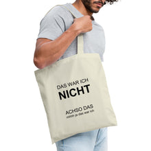 Lade das Bild in den Galerie-Viewer, Stoffbeutel mit Spruch: Das war ich nicht - Natur