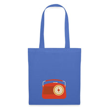 Lade das Bild in den Galerie-Viewer, Stoffbeutel mit Vintage Radio - Hellblau