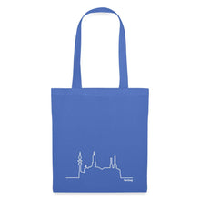 Lade das Bild in den Galerie-Viewer, Tragetasche: Hamburg und Skyline - Hellblau