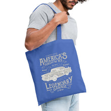 Lade das Bild in den Galerie-Viewer, Vintage Jutebeutel Classic Car - Hellblau