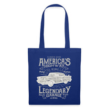 Lade das Bild in den Galerie-Viewer, Vintage Jutebeutel Classic Car - Royalblau