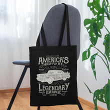 Lade das Bild in den Galerie-Viewer, Vintage Jutebeutel Classic Car - Schwarz