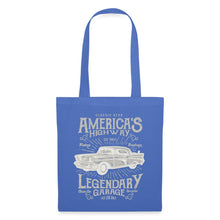 Lade das Bild in den Galerie-Viewer, Vintage Jutebeutel Classic Car - Hellblau