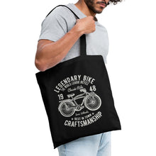 Lade das Bild in den Galerie-Viewer, Vintage Jutebeutel Legendary Bike - Schwarz