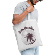 Lade das Bild in den Galerie-Viewer, Vintage Jutebeutel Palm Paradise - Weiß