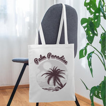 Lade das Bild in den Galerie-Viewer, Vintage Jutebeutel Palm Paradise - Weiß