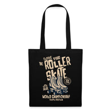Lade das Bild in den Galerie-Viewer, Vintage Jutebeutel Roller Skate - Schwarz