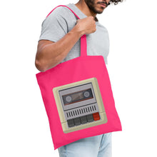 Lade das Bild in den Galerie-Viewer, Vintage Stoffbeutel Kassetten-Rekorder - Azalea