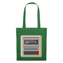 Lade das Bild in den Galerie-Viewer, Vintage Stoffbeutel Kassetten-Rekorder - Fichte