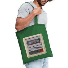 Lade das Bild in den Galerie-Viewer, Vintage Stoffbeutel Kassetten-Rekorder - Fichte