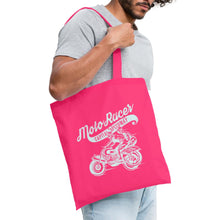 Lade das Bild in den Galerie-Viewer, Vintage Stoffbeutel Moto Racer - Azalea