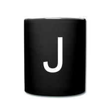 Lade das Bild in den Galerie-Viewer, Design Letters Buchstaben J - Schwarz