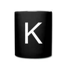 Lade das Bild in den Galerie-Viewer, Design Letters Buchstaben K - Schwarz