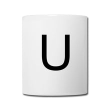 Lade das Bild in den Galerie-Viewer, Design Letters Buchstaben U - Weiß