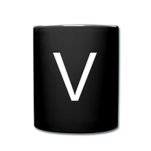 Lade das Bild in den Galerie-Viewer, Design Letters Buchstaben V - Schwarz