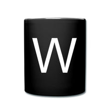 Lade das Bild in den Galerie-Viewer, Design Letters Buchstaben W - Schwarz
