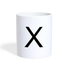 Lade das Bild in den Galerie-Viewer, Design Letters Buchstaben X - Weiß