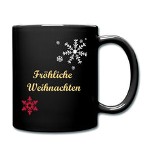 Lade das Bild in den Galerie-Viewer, Tasse Fröhliche Weihnachten - Schwarz