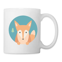 Lade das Bild in den Galerie-Viewer, Fuchs Tasse - Fuchs im Wald - white