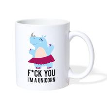 Lade das Bild in den Galerie-Viewer, I'm a Unicorn Tasse - Weiß