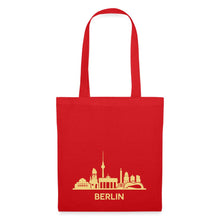 Lade das Bild in den Galerie-Viewer, Jutebeutel Berlin - Rot