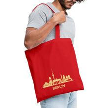 Lade das Bild in den Galerie-Viewer, Jutebeutel Berlin - Rot