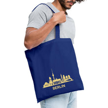 Lade das Bild in den Galerie-Viewer, Jutebeutel Berlin - Royalblau