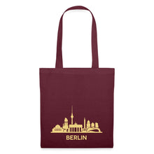 Lade das Bild in den Galerie-Viewer, Jutebeutel Berlin - Burgunderrot