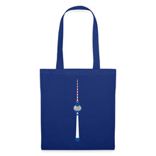 Lade das Bild in den Galerie-Viewer, Jutebeutel Berliner Fernsehturm - Royalblau