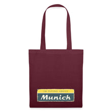 Lade das Bild in den Galerie-Viewer, Jutebeutel München - Burgunderrot