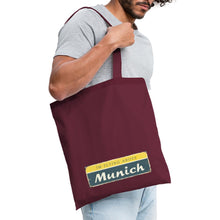 Lade das Bild in den Galerie-Viewer, Jutebeutel München - Burgunderrot