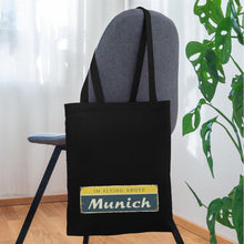 Lade das Bild in den Galerie-Viewer, Jutebeutel München - Schwarz