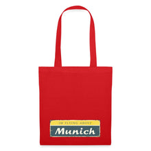 Lade das Bild in den Galerie-Viewer, Jutebeutel München - Rot