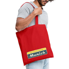 Lade das Bild in den Galerie-Viewer, Jutebeutel München - Rot