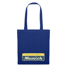 Lade das Bild in den Galerie-Viewer, Jutebeutel München - Royalblau