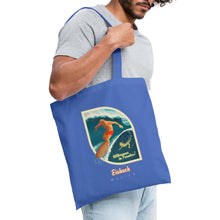 Lade das Bild in den Galerie-Viewer, Jutebeutel München Eisbach - Hellblau
